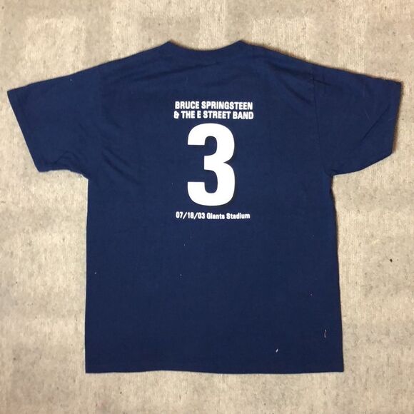 Vintage 2003 Bruce Springsteen & The E Street Band T-Shirt | 2-Sided | Large - Picture 4 of 5
